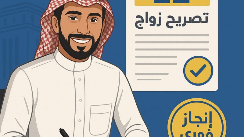 مكتب استخراج تصريح زواج | الإنجاز الفوري الأقل سعر والأسرع أداءً‏